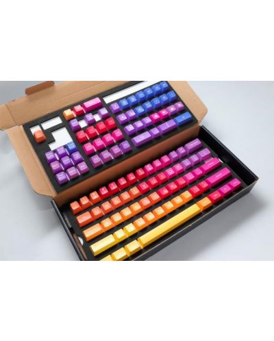 Capace pentru tastatura mecanica Ducky - Afterglow, 108-Keycap Set - 5