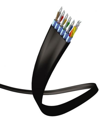 Cablu Real Cable - HD-ULTRA HDMI 2.0 4K, 1m, negru/argintiu - 2