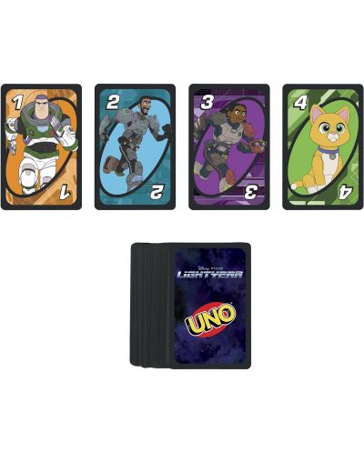 Cărți de joc UNO: Lightyear - 4