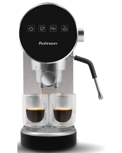 Maşină de cafea Rohnson - R-9050, 20 bar, 0.9 l, neagră/gri - 4