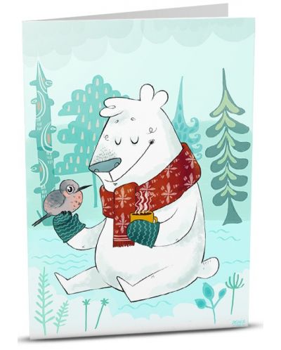 Felicitare iGreat - Iarna ursului - 1