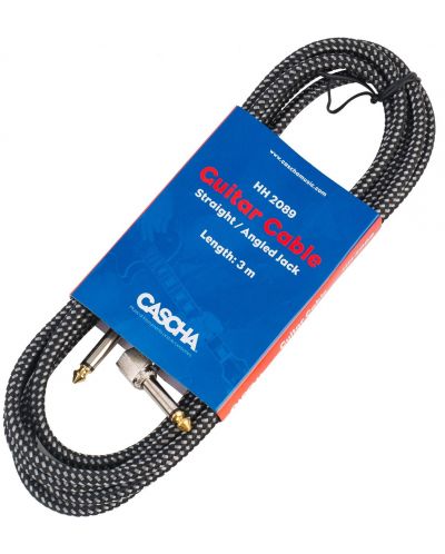 Cablu Cascha - HH 2089, 6.3mm, 3 m, negru/gri - 3