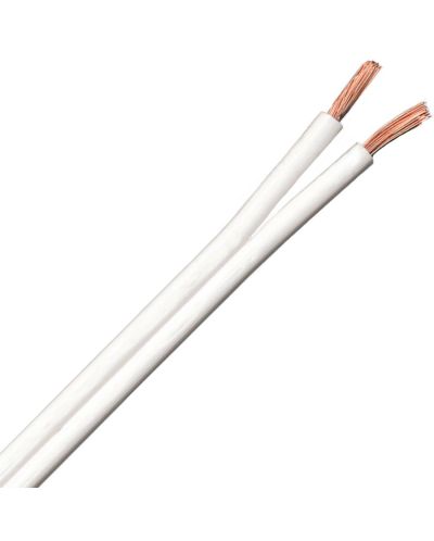 Cablu pentru boxe QED - Profile 79 Strand, 1 m, alb - 2