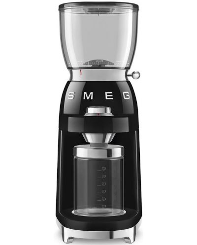 Râșniță de cafea Smeg - CGF01BLEU 50's Style, 150W, 350g, neagră - 1