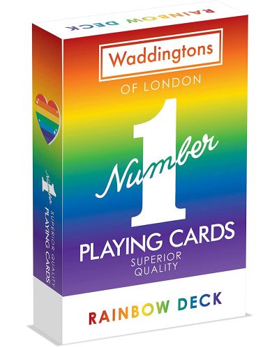 Carti de joc Waddingtons - Rainbow - 1