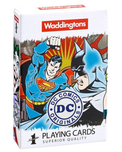 Carti de joc Waddingtons - DC Retro - 1
