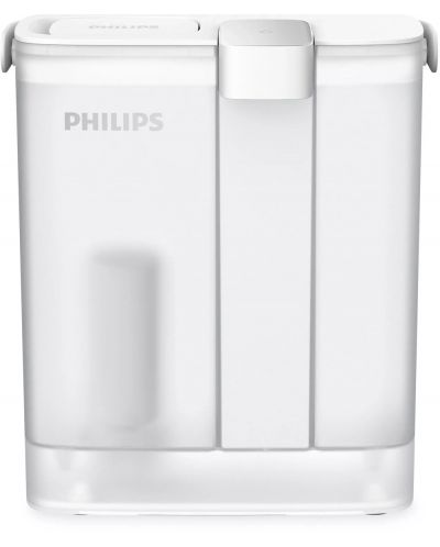Cană de filtrare apă Philips - AWP2980WH/58, 3l, albă - 1
