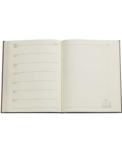 Calendar-agenda Paperblanks Arabica - Verso, 18 x 23 cm, 80 pagini, 2024 - 4