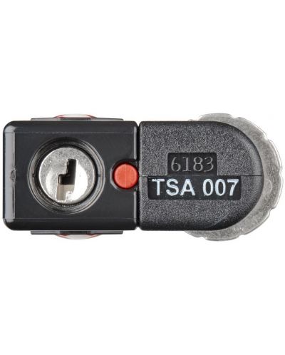 Lacăt cu cod din trei cifre Wenger - Dialog Lock TSA, negru - 2