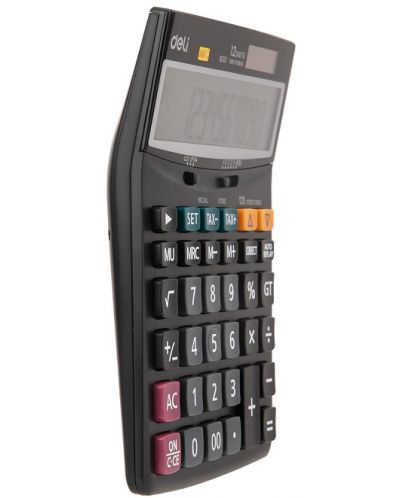 Calculator Deli Core - E1630, 12 dgt, negru - 3