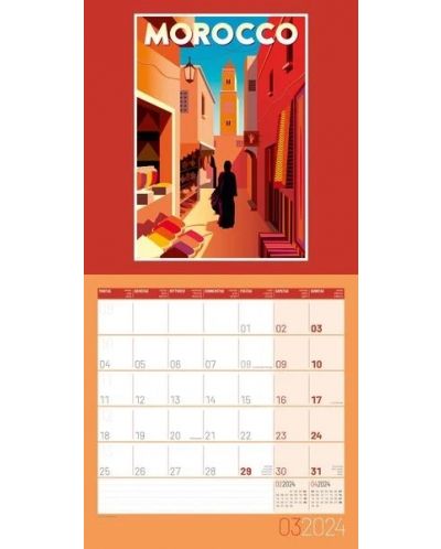 Calendar Ackermann - Vintage Voyage, 2024 - 4