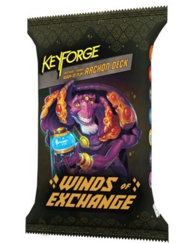 Un joc de cărți KeyForge - Winds of Exchange Archon Deck - 1