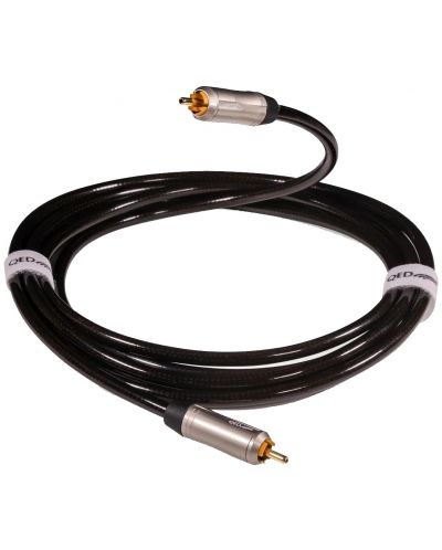 Cablu pentru subwoofer QED - Reference Subwoofer 40, 2x RCA, 3 m, negru - 1