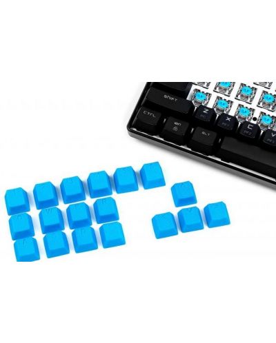 Taste pentru tastatura mecanica Ducky - Blue, 31-Keycap, albastre - 5