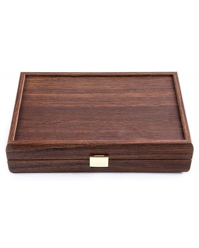 Carti de joc Manopoulos - In cutie din lemn, nuc inchis - 2