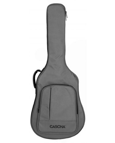 Husă pentru chitară clasică Cascha - CGCB-2 4/4 Deluxe, gri/neagră - 1