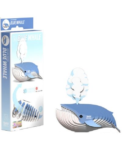 Eugy - Balena albastră Figura de carton - 1