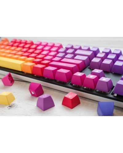 Capace pentru tastatura mecanica Ducky - Afterglow, 108-Keycap Set - 4