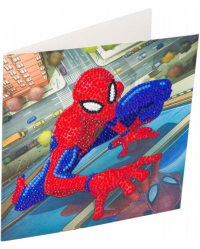 Card de tapițerie cu diamante Craft Buddy - Spiderman - 2