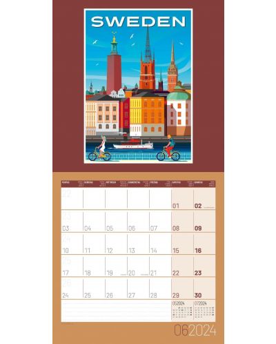 Calendar Ackermann - Vintage Voyage, 2024 - 7