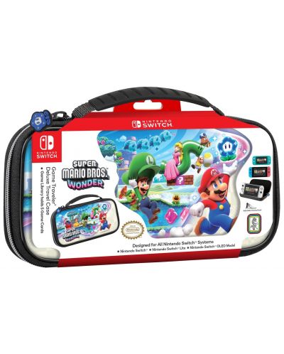 Husă Nacon - Deluxe Travel Case, Super Mario Bros. Wonder (Nintendo Switch/Lite/OLED) - 6