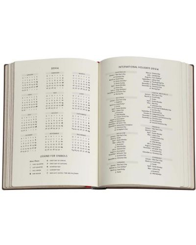 Calendar-agenda Paperblanks Terrene - 13 x 18 cm, 80 pagini, 2024 - 7