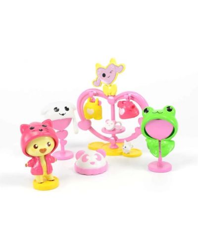 Pușculiță  Boti Pocket Money Piggies - Roz, cu accesorii - 7