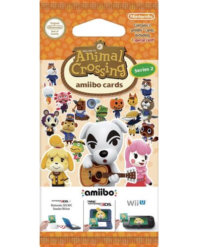 Carti Nintendo Amiibo Animal Crossing - Series 2	 - 1