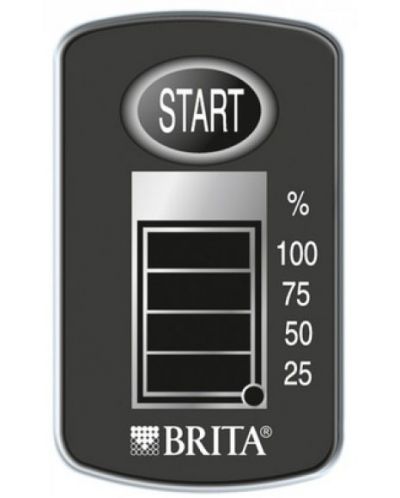 Cană de filtrare apă BRITA - Aluna Cool Memo, 3 filtre, albă - 6