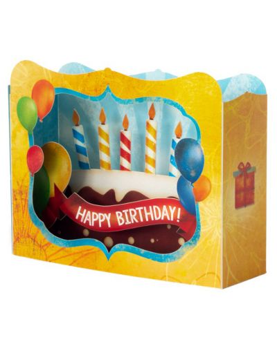 Felicitare Gespaensterwald 3D - Happy Birthday Cake - 1