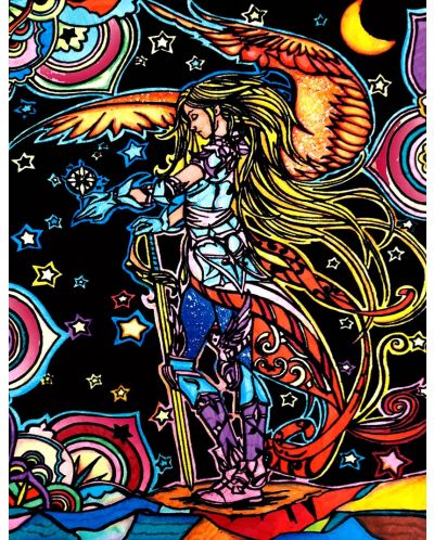 Tablou de colorat ColorVelvet - Serafim, 47 x 35 cm - 1