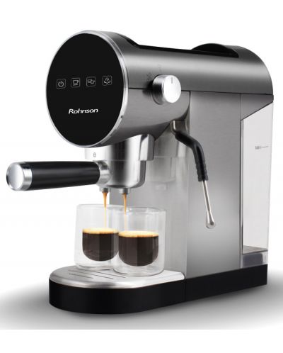 Maşină de cafea Rohnson - R-9050, 20 bar, 0.9 l, neagră/gri - 1