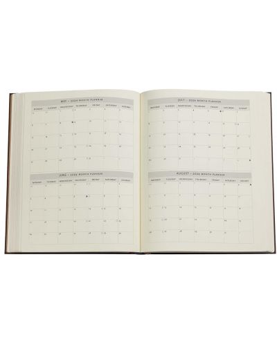 Calendar-agenda Paperblanks Arabica - Verso, 18 x 23 cm, 80 pagini, 2024 - 5