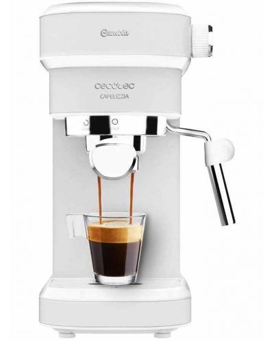 Maşină de cafea Cecotec - Cafelizzia 790, 20 bar, 1.2L, albă - 1
