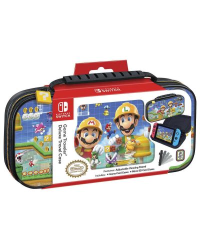 Husa Nacon Travel Case "Mario Maker" (Nintendo Switch) - 1