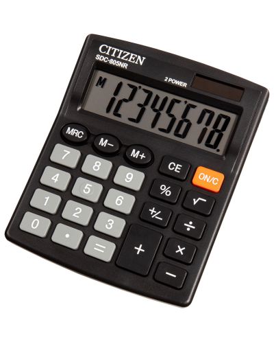 Calculator Citizen - SDC-805NR, 8 cifre, negru - 1