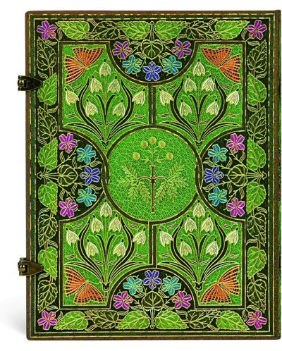 Calendar-carnețel Paperblanks Poetry in Bloom - Ultra, 18 x 23 cm, 72 de coli, 2024 - 2