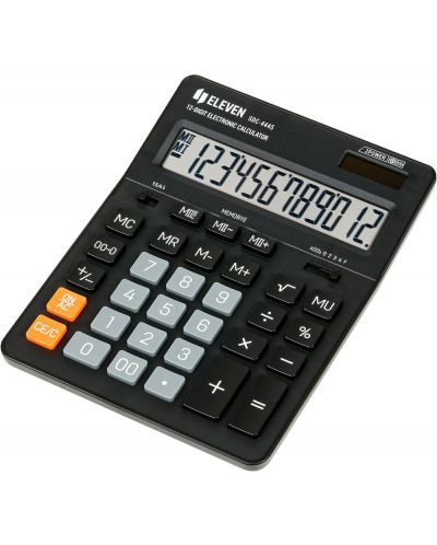 Calculator Eleven - SDC-444S, 12 cifre, negru - 1