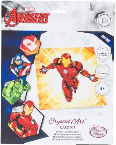 Craft Buddy Diamond Tapestry Card - The Iron Man - 1
