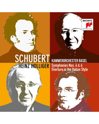 Kammerorchester Basel - Schubert: Symphonies 4 & 6 (CD)	 - 1