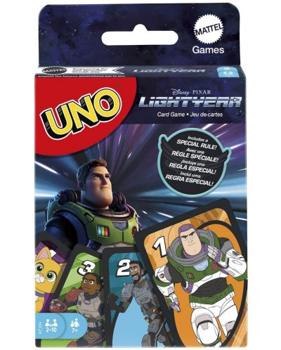 Cărți de joc UNO: Lightyear - 1