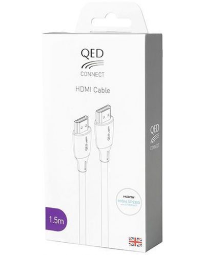 Cablu QED - Connect QE8164, HDMI/HDMI, 1.5m, negru - 2