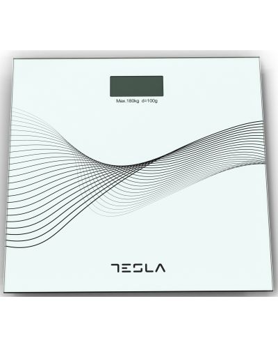 Cântar Tesla - BS-103W, 180kg, alb - 1