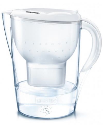 Cană cu filtru de apă BRITA - Marella XL Memo, 3.5 l, albă - 1