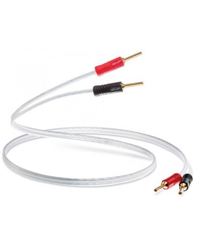 Cablu pentru boxe  QED - XT25, 3m, 2 buc, alb - 1