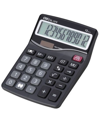Calculator Deli Core - E1210, 12 dgt, negru - 3