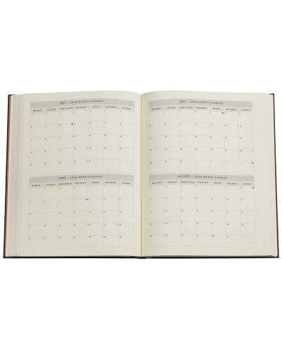 Calendar-agenda Paperblanks Nocturnelle - Vertical, 88 pagini, 2024 - 4