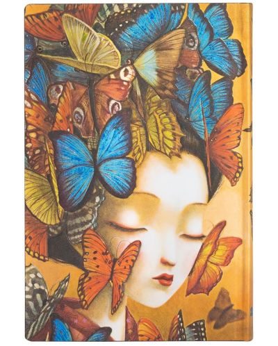Calendar-agenda Paperblanks Madame Butterfly - Orizontal, 88 pagini, 2024 - 3