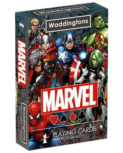 Carti de joc Waddingtons - Marvel - 1
