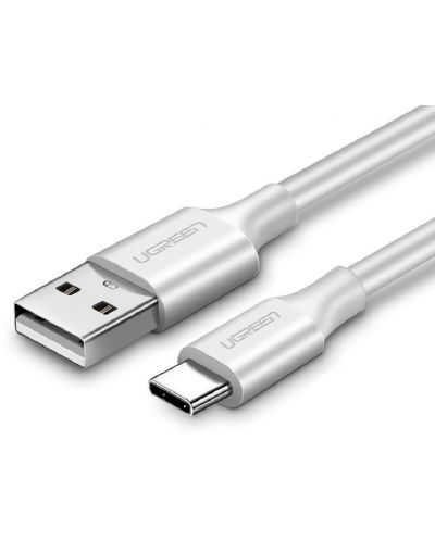 Cablu Ugreen - US287, USB-A/USB-C, 1 m, alb